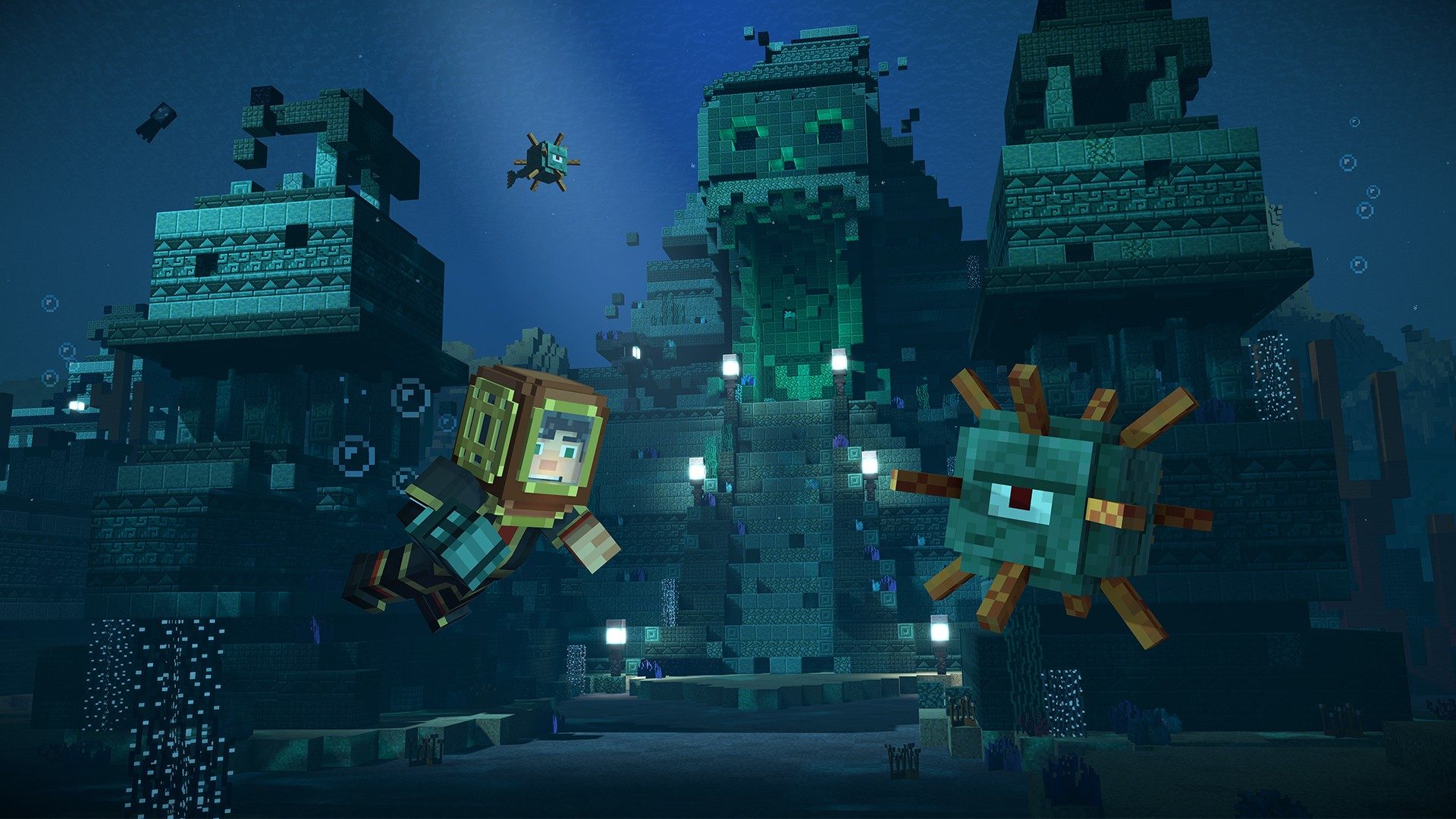 minecraft story mode season two wallpaper 2