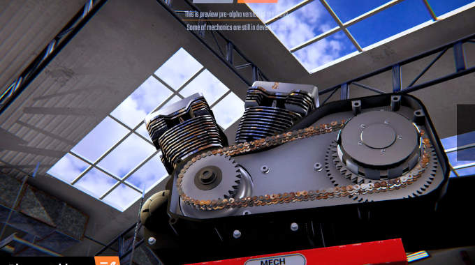 Biker Garage Mechanic Simulator cracked