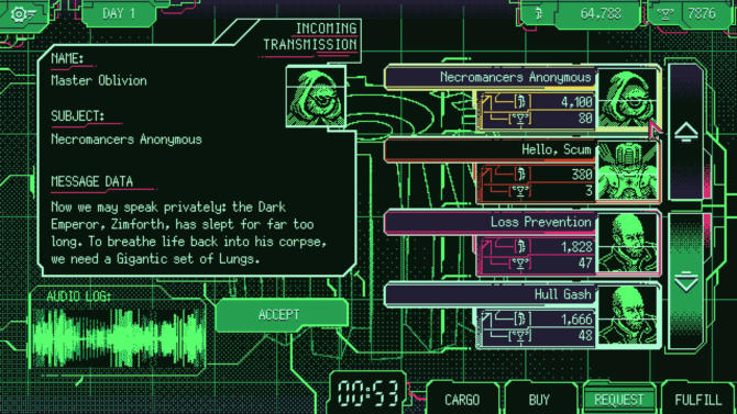 Space Warlord Organ Trading Simulator free download