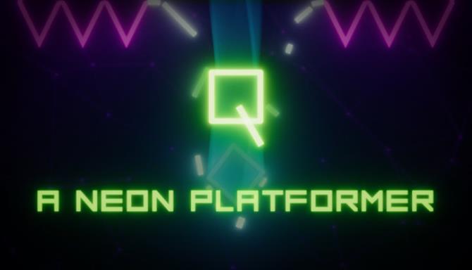 Q A Neon Platformer Free