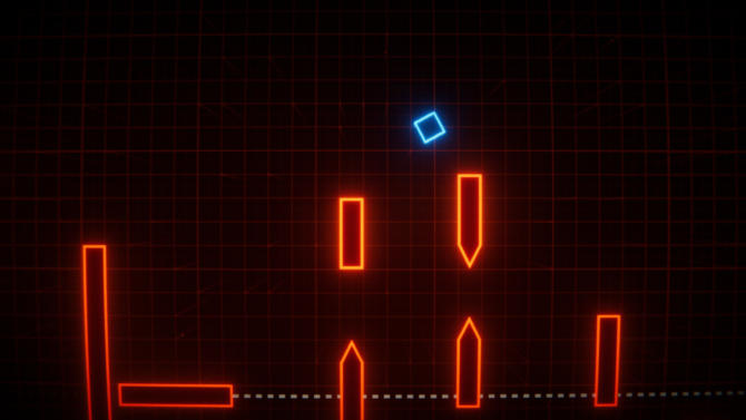 Q A Neon Platformer free download