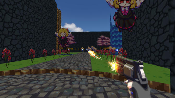 I Am Sakuya Touhou FPS Game free cracked