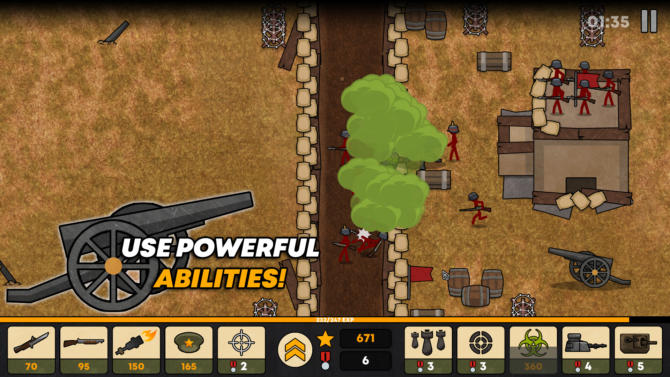 Stickman Trenches free download